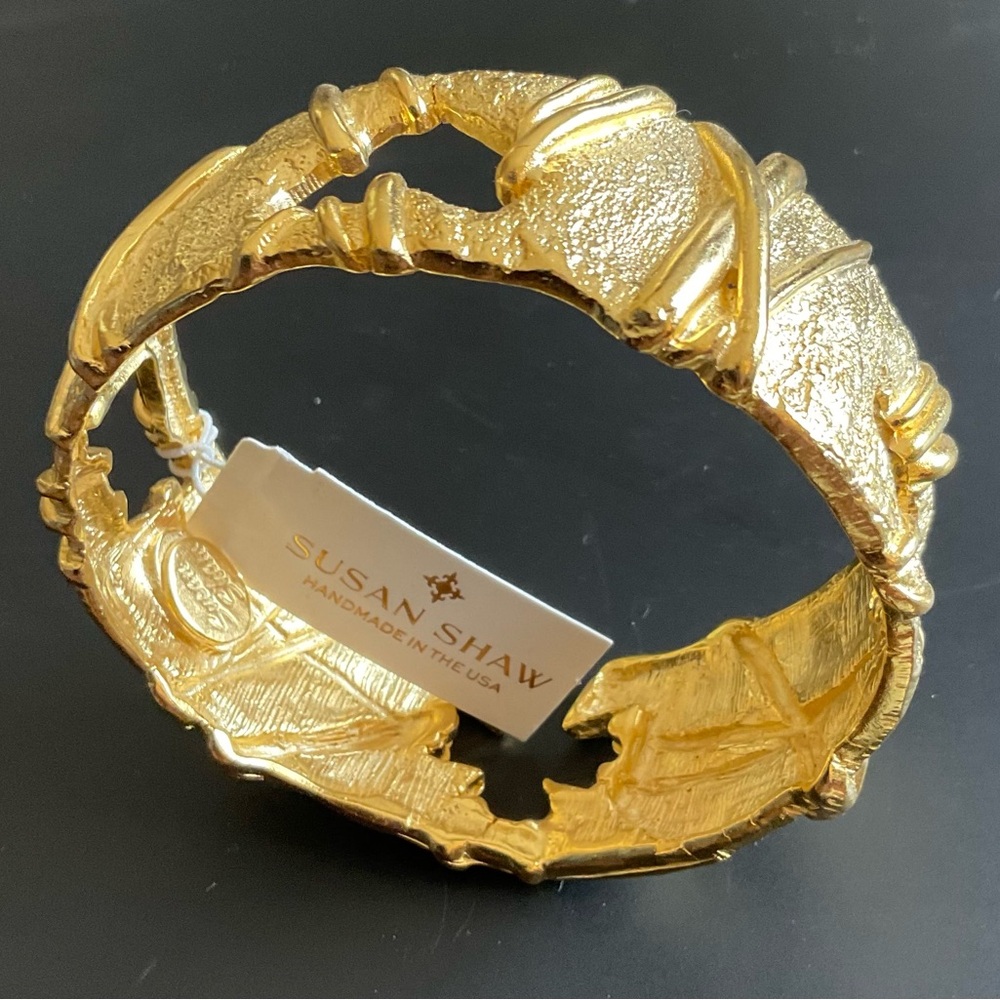 Susan Shaw French Gold Bangle
